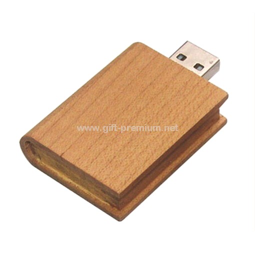 <font color='#0000FF'>Wooden Book USB Flash Drive    </font>