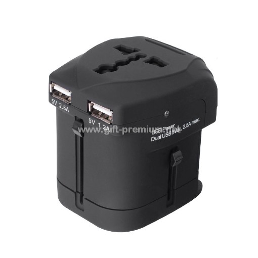 2 USB Travel Adapter