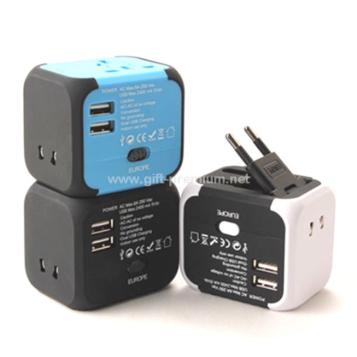 2 USB Travel Adapter