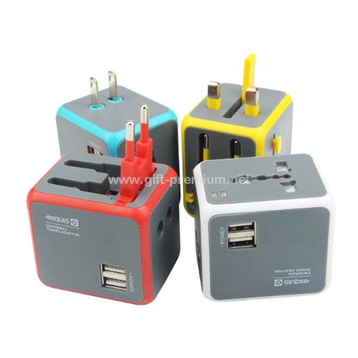 2 USB Travel Adapter