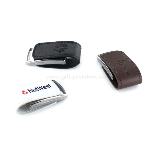 PU Leather USB Flash Drive