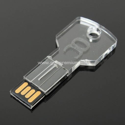 Crystal Key USB Flash Drive