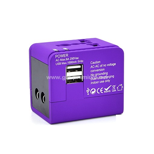 2 USB Travel Adapter