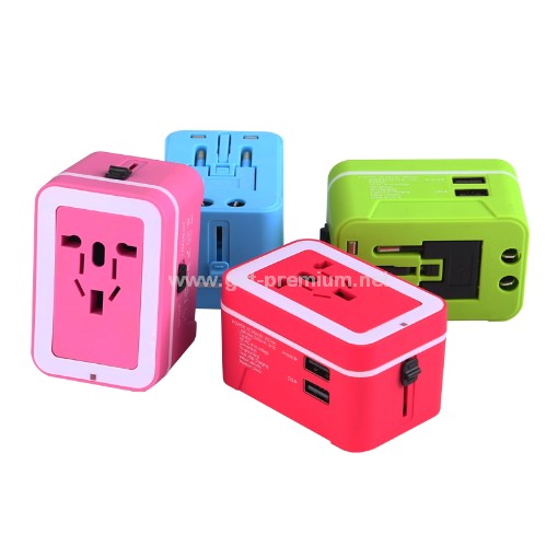 2 USB Travel Adapter