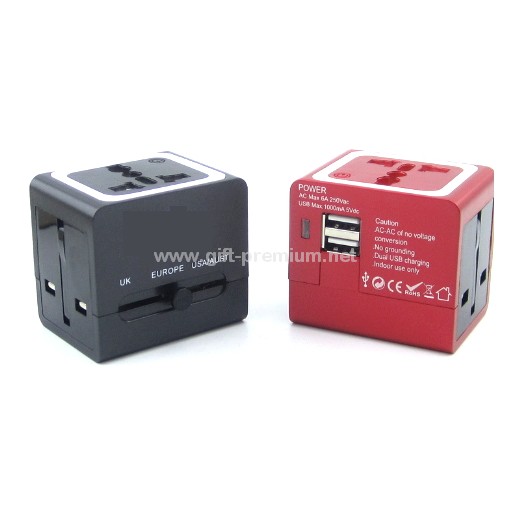 2 USB Travel Adapter