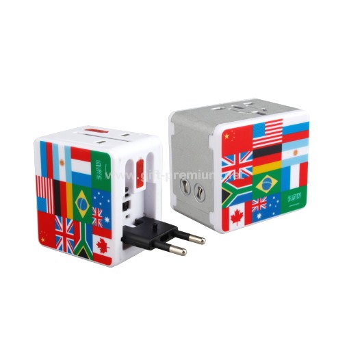 2 USB Travel Adapter ( Fused )