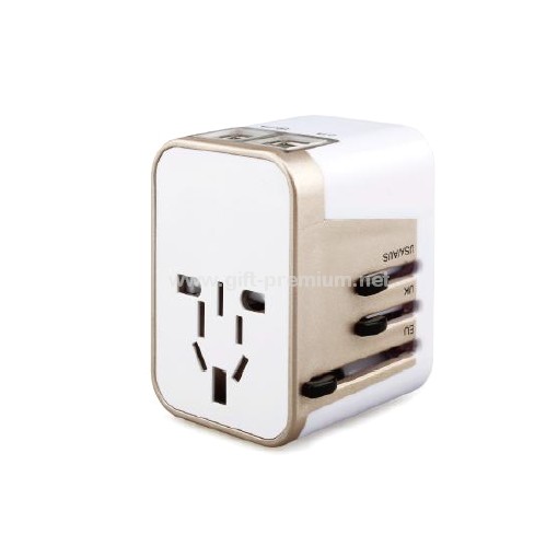 4 USB Travel Adapter ( Fused )