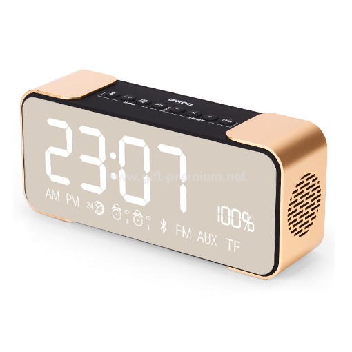 Bluetooth Speaker with Clock