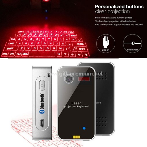 Laser Projector Bluetooth Keybo