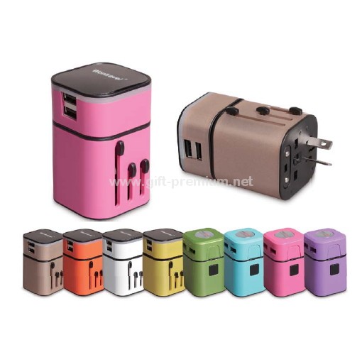 2 USB Travel Adapter ( Fused )