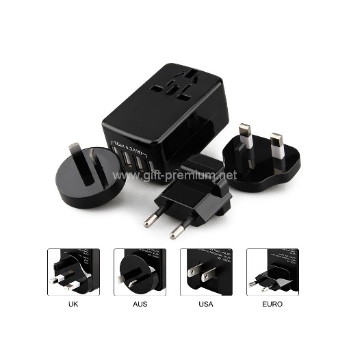 4 USB Travel Adapter 