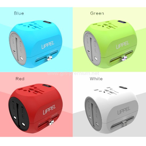 Type C + 1 USB Travel Adapter (Fused)